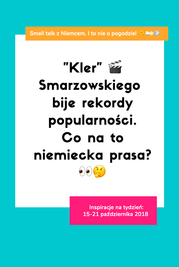 rozmowy po niemiecku film Kler