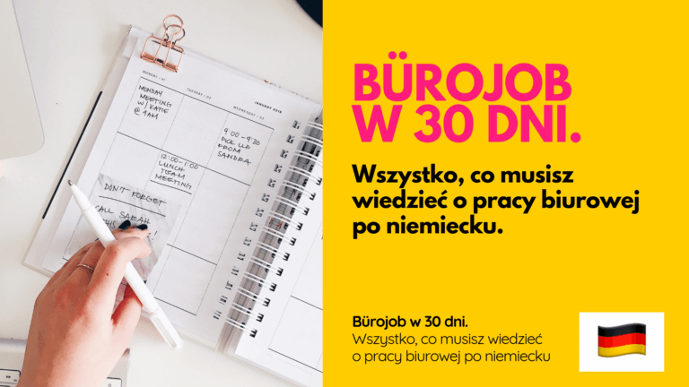 niemiecki w pracy biurowej