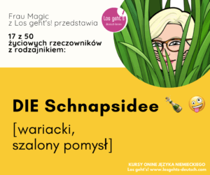 rzeczowniki po niemiecku w zyciu codziennym 