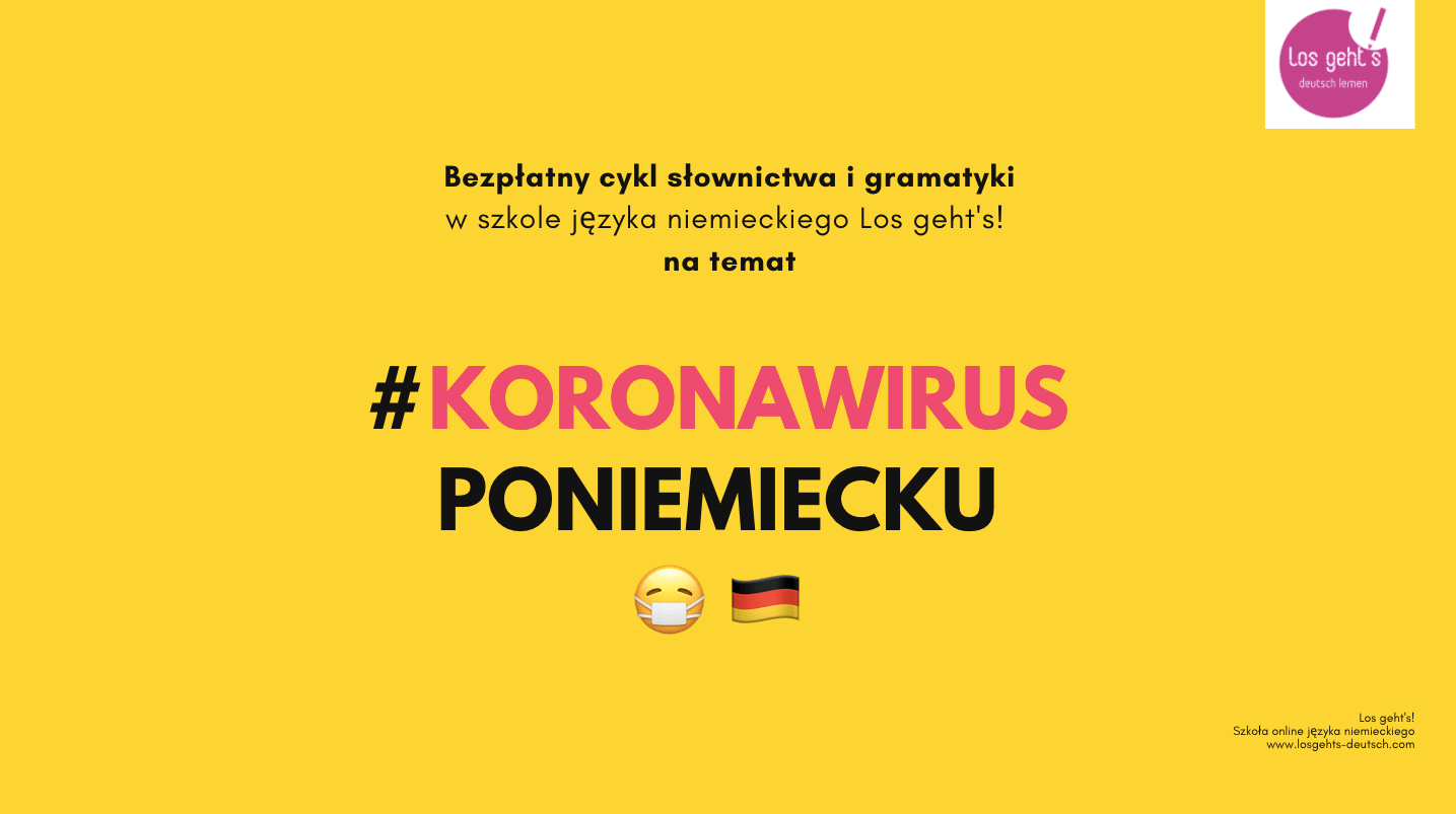 koronawirus po niemiecku slownictwo