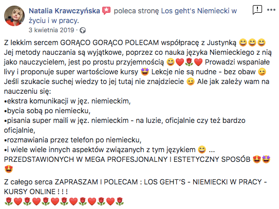 dobry kurs jezyka niemieckieog opinia