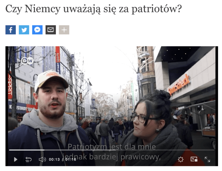 Niemcy o patriotyzmie