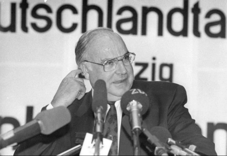 Helmut Kohl Niemcy Wschodnie Zachodnie