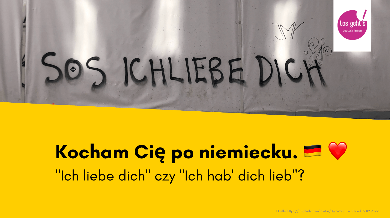 kocham cie niemiecki