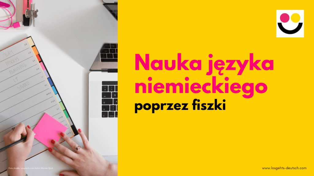 Nauka języka niemieckiego poprzez fiszki