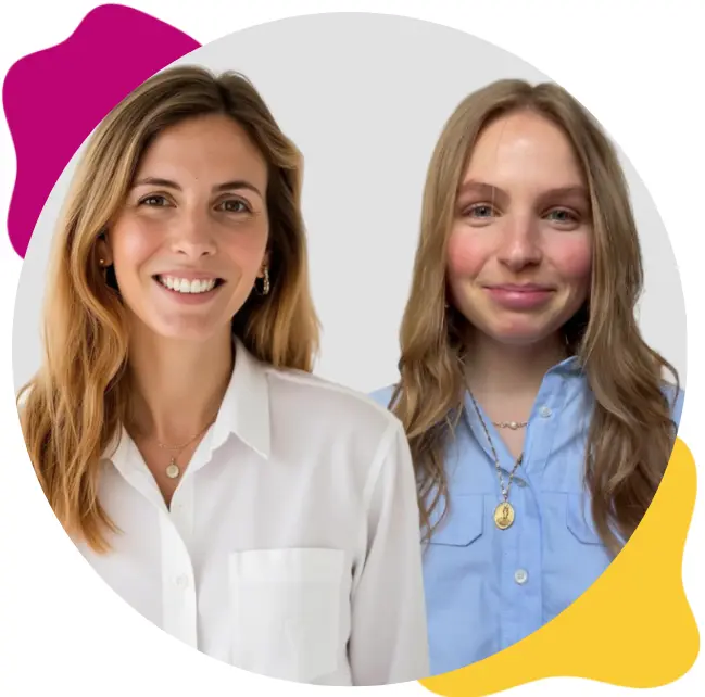 Trenerki Laura i Mila